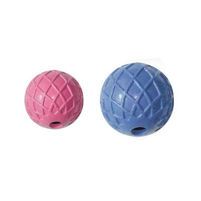 China Cavity Viable Dog Rubber Ball for sale