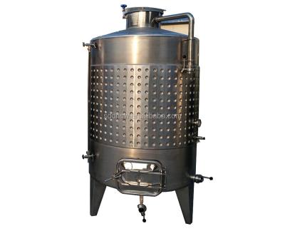 China Used for grape wine brewing stainless steel 304 red wine grape wine fermenter equipment for sale 2018 hot for sale