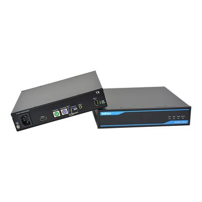 China 1080P FullHD 60Hz 500m 20km PS/2 USB2.0 HDMI Industrial Fiber KVM Long Distance Supplement 80km AX100H for sale