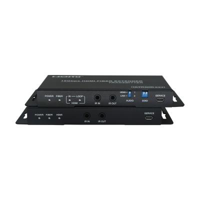 China High Data Rate UHD 18 Gbps Fiber 4K KVM Extra AX9001 for sale