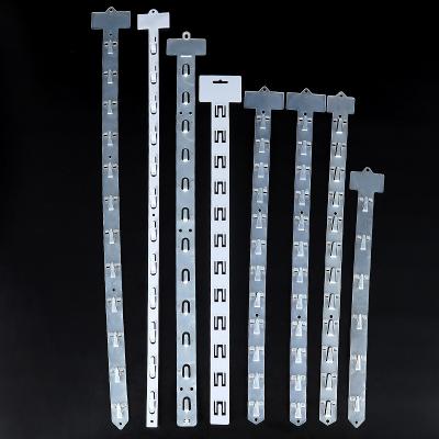 China Shop Merchandise Display Retail PP Plastic Goods Hanging Display / PVC Clip for sale