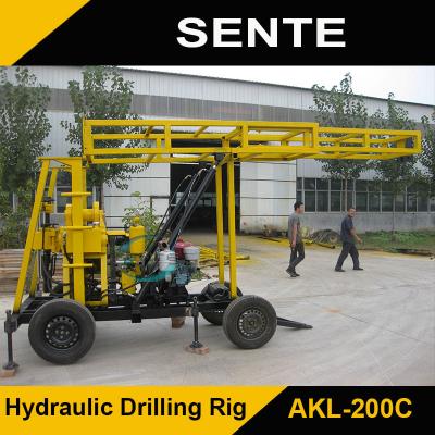 China New type AKL-200C water well drilling rig for sale for sale