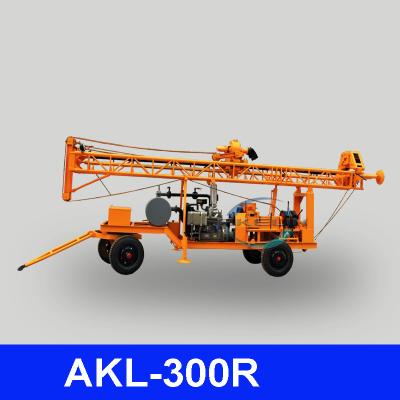 China Hottest sale drilling machine, AKL-300R exploration drill rig for sale