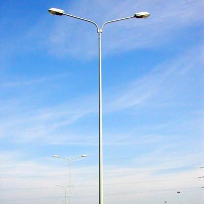 China Garden 5m 6m 8m Pole Double Arm 10m Street Light Customized for sale