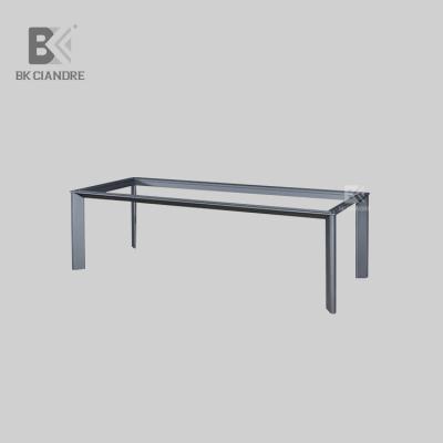 China Modern Customize Restaurant Iron Table Legs Metal Legs Chrome Dining Table Legs for sale