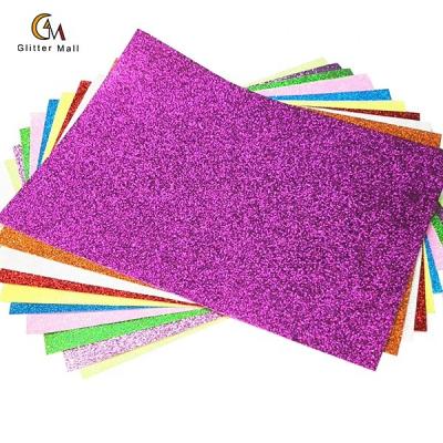 China Europe DIY Snow House Christmas A4 100gsm Glitter Card Paper for Kids DIY Snow House Christmas for sale