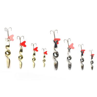 China Metal JIEMI OEM New style 10g 14g 21g 28g Fishing Lures Long shot speed rotate baits Weihai fishing tackle for sale