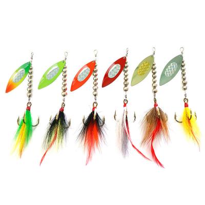 China Metal JIEMI OEM New style 19cm 21g Fishing Lures Spinner Metal Trolling Lure Spoonr Bait Swing Quickly Swimming Posture for sale