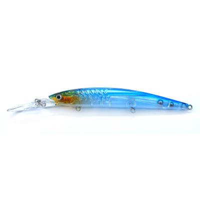 China ABS Plastic JIEMI OEM New style 11cm 110g Minnow Hard Lure Fishing Lures Jerkbait culter alburnus freshwater for sale