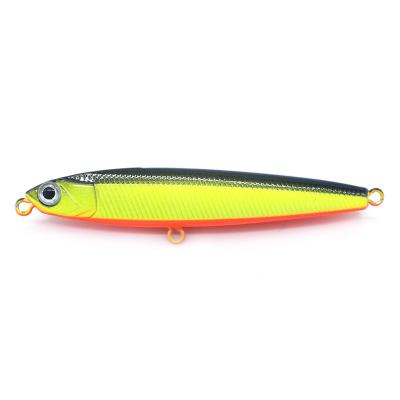 China ABS Plastic JIEMI OEM New style 10cm 16g Lure Pencil Fishing Lures Saltwater Topwater Lure Blanks for sale