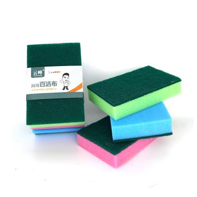 China Supplier Best Price Viable Kitchen Manufacturer Sponge Cleaning Scourer for sale