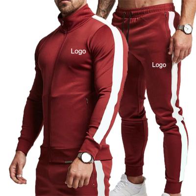 China Breathable High Quality Custom Jogger Sets Jogger Suit Tracksuit Set for sale