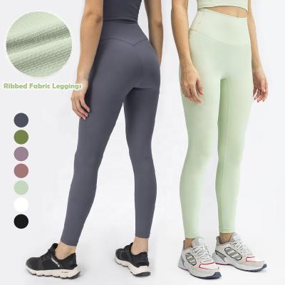 China Factory Supplier New Breathable Brand Gym Tights Women Yoga Leggings Woman for sale