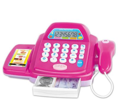 China Children's Toys Flash Sale Kids Pretend Game Play Games Cash Register Plastic Smart Toys For Girls à venda