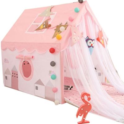 China Soft Toy Kids Toys Play Tent House Cotton Canvas Children's Teepee Indian Tepee Tents for sale