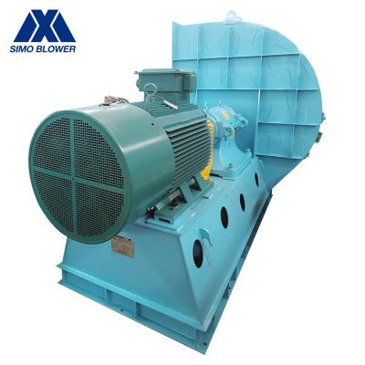 China AC Motor Long Lifetime Power Plant Fan High Volume Smoke Exhaust for sale