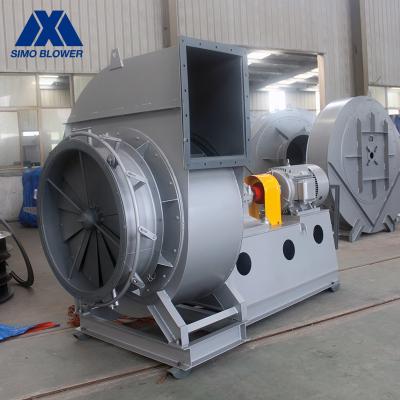 China Furnace Coke Oven Centrifugal Flow Fan 3 Phase Blower Fan Grey for sale