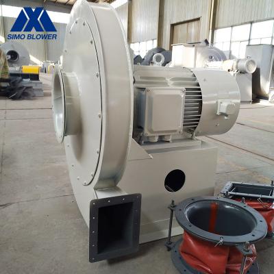 China Harmful Air Emissions Stainless Steel Centrifugal Fan Dynamic Balanced Impeller for sale