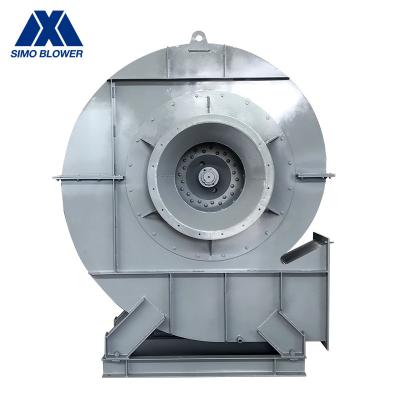 중국 Stainless Steel Large Capacity Mineral Powder Sintering Centrifugal Flow Fan 판매용