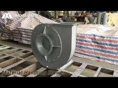 Centrifugal Material Handling Blower Stainless Steel For Industrial Ventilation