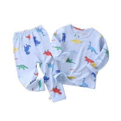 China Baby Winter Sleepwear Baby Sleepwear Soft Comfortable Cotton Long Sleeve Baby Pajamas Set Kids Home Clothes for sale