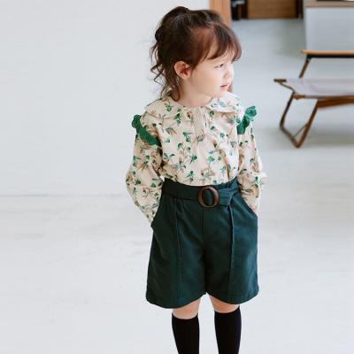 China Breathable New Arrival Adorable Stunning Girl Vintage Clothes Kids Loungewear Toddler Pants Kids Shorts for sale