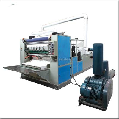 China Full Automatic Hotels Aluminum Foil Tissue Paper Compounding Machine Precut Pop Aluminum Foils Machine for sale