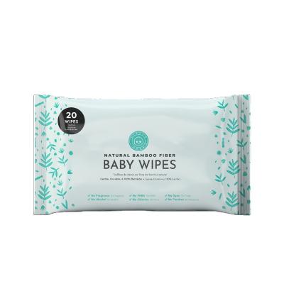 China Alcohol Free Baby Wet Wipes For Household Water Factory Wholesale Pure Natural Nonwoven Nonwoven Free Flow 24pcs Packing 30000packs for sale