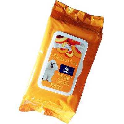 China Sustainable Hygeian Pet Wipes Pet Care Cloths 100pcs Pet Cleaning And Grooming Products OEM ODM Private Label Service For Small Animals for sale