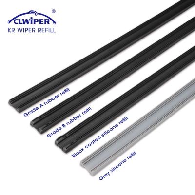 China Wholesale Universal Rubber / Silicone Soft Silicone Blade Wiper Factory CLWIPER Refill for sale