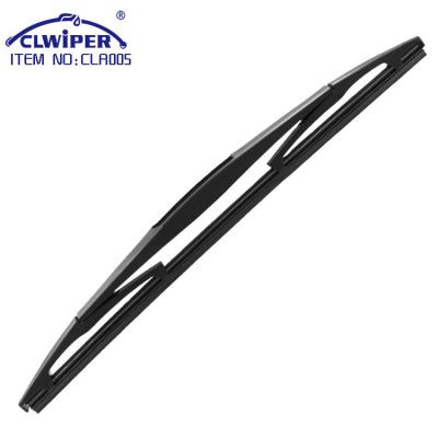 China CLWIPER good quality natural rubber car rear windscreen wiper metal frameless soft windshield car rear wiper blade for sale