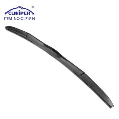 China Natural Rubber CLWIPER Blade Stained Glass Window Wiper Blades Wholesale Hybrid Soft Frameless Wiper Universal Universal Cleaning for sale