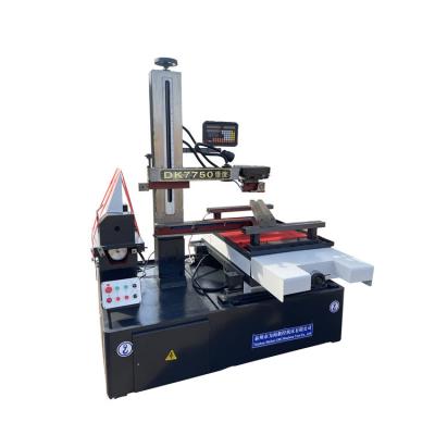 China Building Material Shops Cutting Price DK7740 Edm Desktop CNC Servo Motor Electric Discharge Wire Cutting Machine Dk-7740 for sale