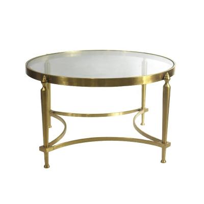 China Wholesale Modern Living Room Transparent Center Table Tempered Glass Modern Coffee And Tea End Tables for sale