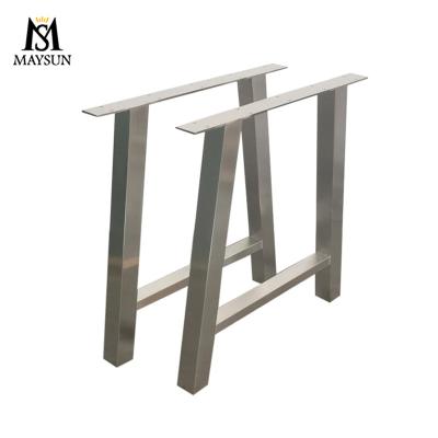 China Modern Restaurant Office Furniture Heavy Duty Iron Dining Metal Table Legs for sale