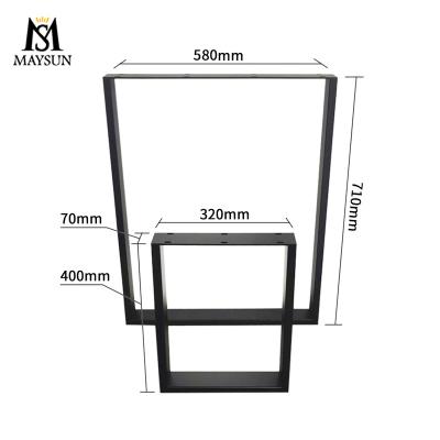 China Modern Factory direct sale metal desk frame contracted high grade iron art office table legs for sale