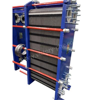 China Titanium Plate Material Plate Heat Exchanger For 18t/h Evaporation for sale