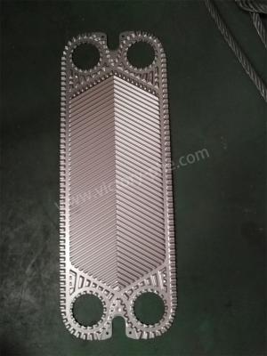 China Industrial SUS304 Copper Brazed Plate Heat Exchanger With Herringbone Plate Pattern And Powder Coating Surface for sale