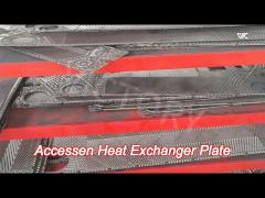 OEM Accessen Heat Exchanger Plate SUS304 Stainless Steel Material