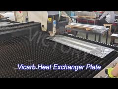 Gasketed Welded Plate Type Heat Exchanger Plate Stainless Steel For Cooling