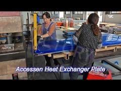 Versatile Accessen Plate Plate Heat Exchanger Hastelloy C276 D205 B2G