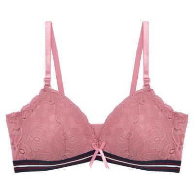 China Antibacterial lace sexy ladies underwear bra women lace up bra 38 bra size images bralette plus size for sale