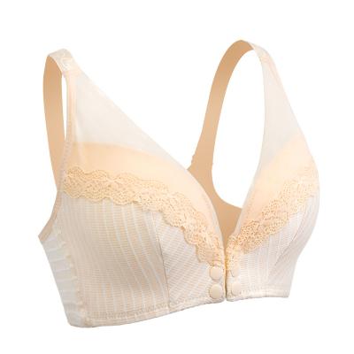 China Seamless Antibacterial Women Support Maternity Sleep Nursing Bra With Padded Push Up Pregnancy Breastfeeding for sale