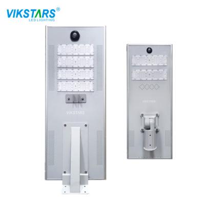 China Integrated Solar LED Street Light Grey Housing Color For Garden Road Lighting for sale