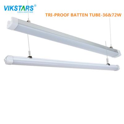 China Tri Licht SMD 2835 1200mm Beweis-LED für U-Bahnstations-Beleuchtung zu verkaufen