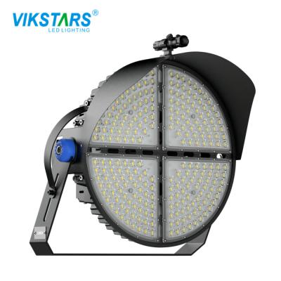 China 1200w wasserdichte Aluminiumwohnung der Runden-LED Live Stadium Flood Lights With IP65 zu verkaufen