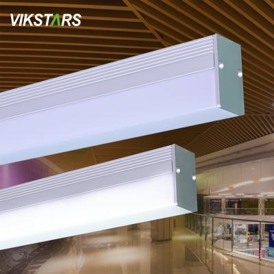 China 36W 3600lm 47in White Linear Pendant Lighting LED Aluminum Heat Sink for sale