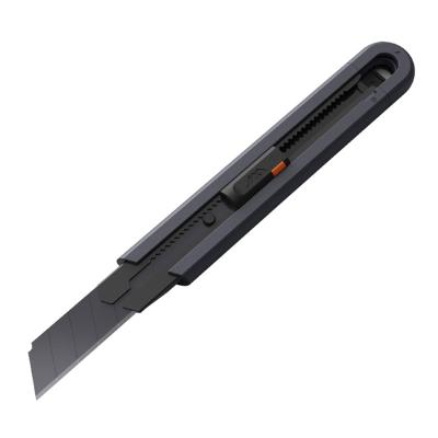 China Wholesale JIMIHOME Slide Open Break Off Cutter Retractable Blade Paper Box Knife Pocket Knife Utility School Supplies for sale