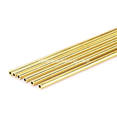 China Brass EDM Auger Electrodes Single Hole EDM Tubes , Multi Hole EDM Brass Electrode Tubes Diameter 0.1-8.0mm for sale