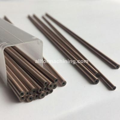 China EDM Electrodes EDM Copper Tungsten Tubes , CUW70 Tungsten Copper Tube for sale